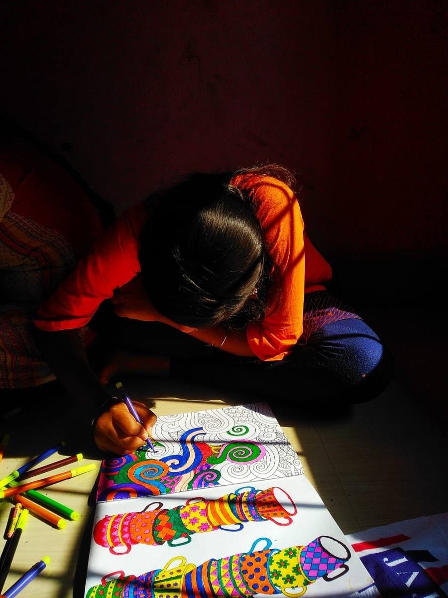 Creating art