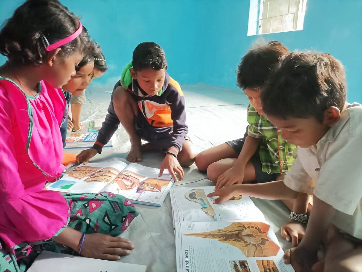 Children learning in classroom