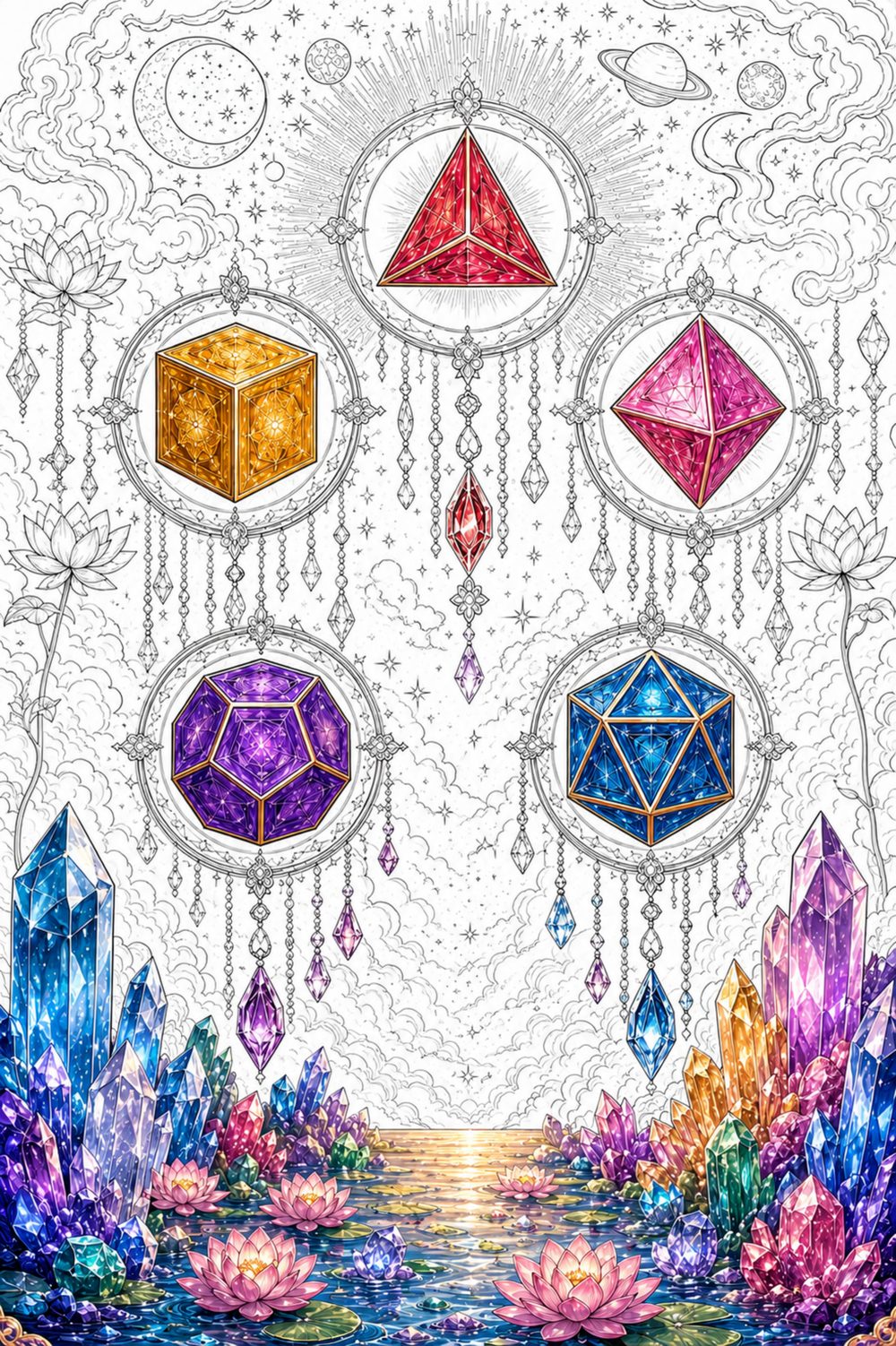Coloring book cover